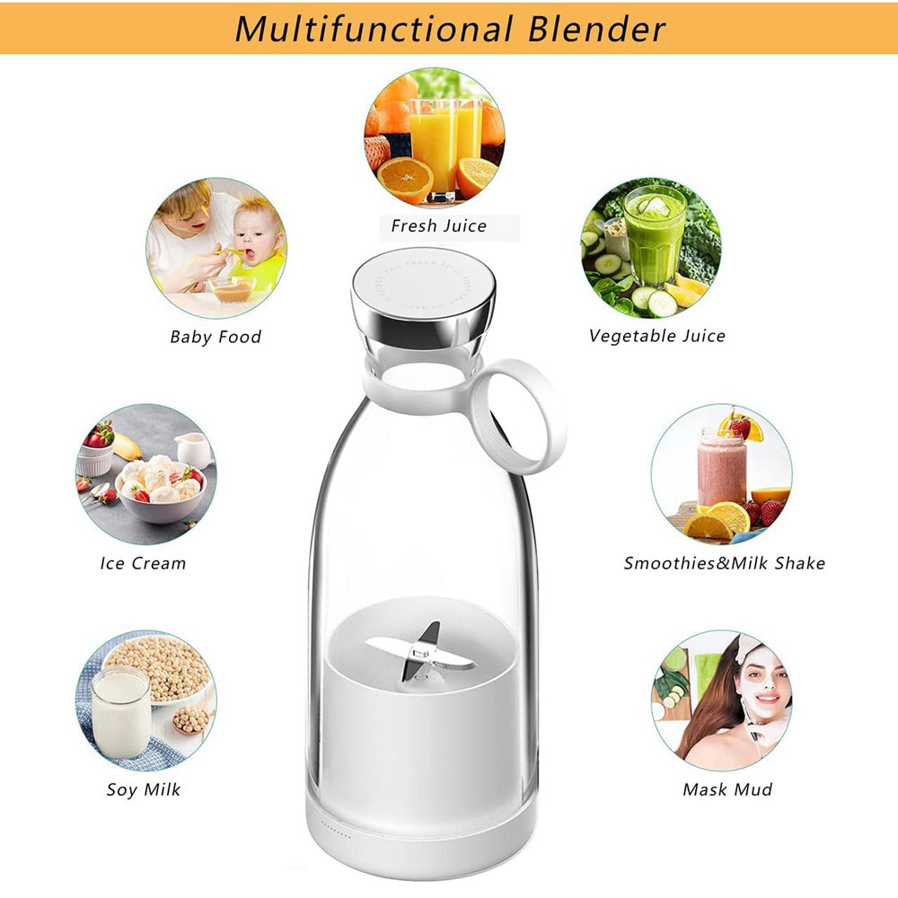 Portable Mini Electric Blender 300ml Juicer