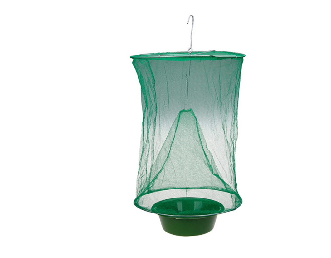 Farm park community hand-suspended room outdoor green fly trap cage fly cage